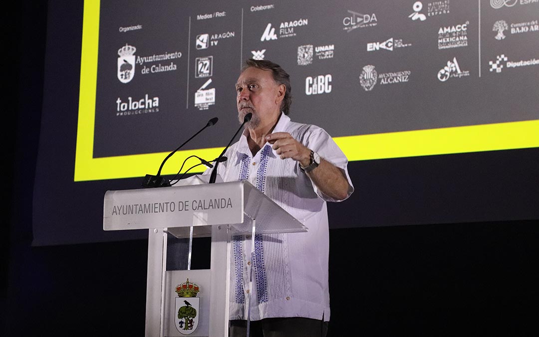 Ceremonia de inauguración del Festival Internacional de Cine Buñuel-Calanda. /A.S.