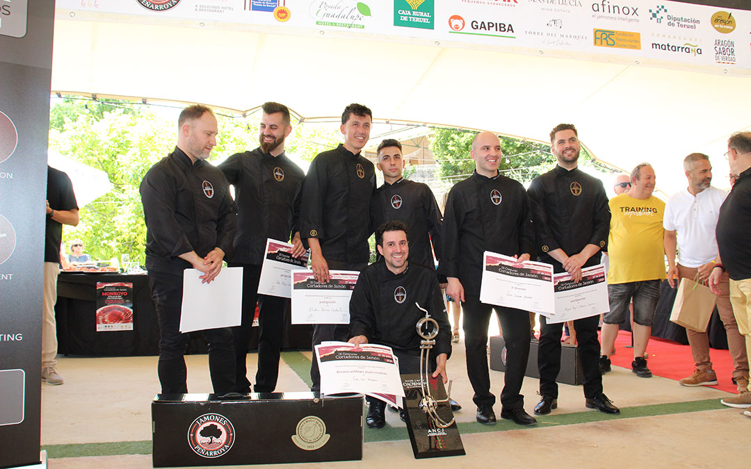 Los siete participantes que llegaron a Monroyo desde Teruel, Cuenca, A Coruña, Valladolid, Cáceres y Huelva. / B. Severino
