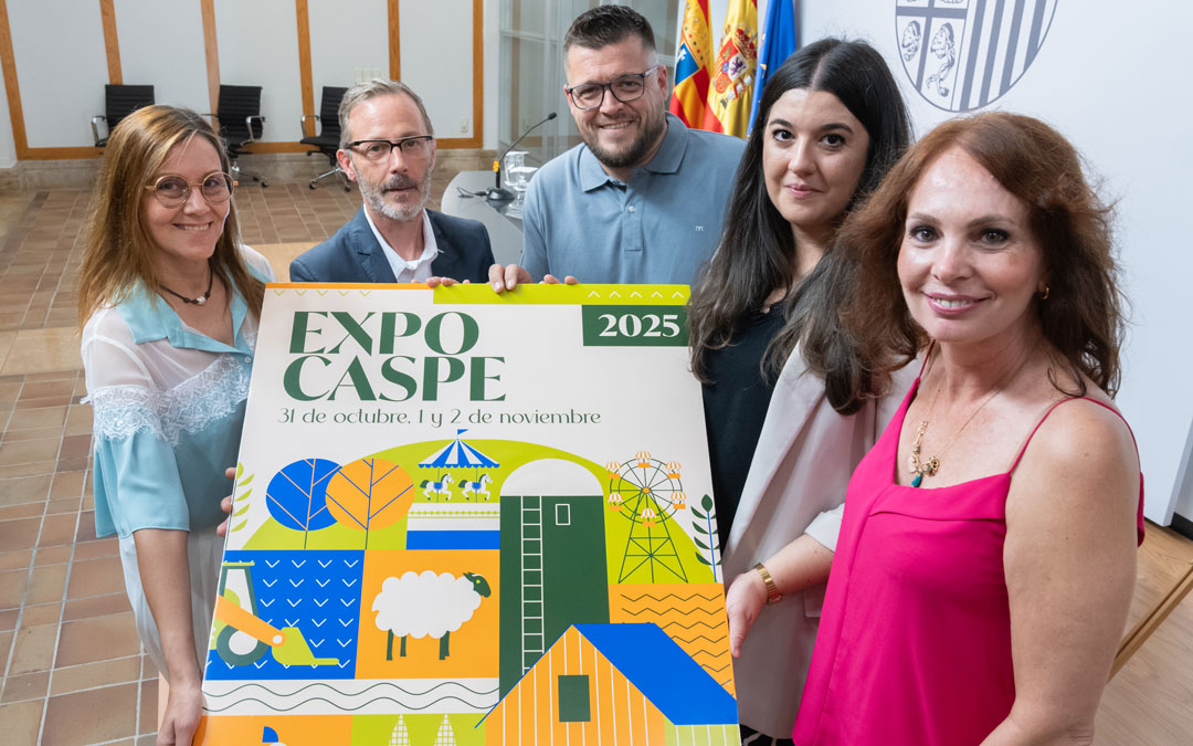 La 43.ª edición de ExpoCaspe se ha presentado en la sala de prensa del Edificio Pignatelli/ Fabian Simon