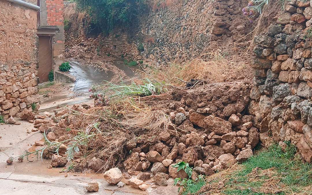 Destrozos de la Dana en Ráfales / Ayto.
