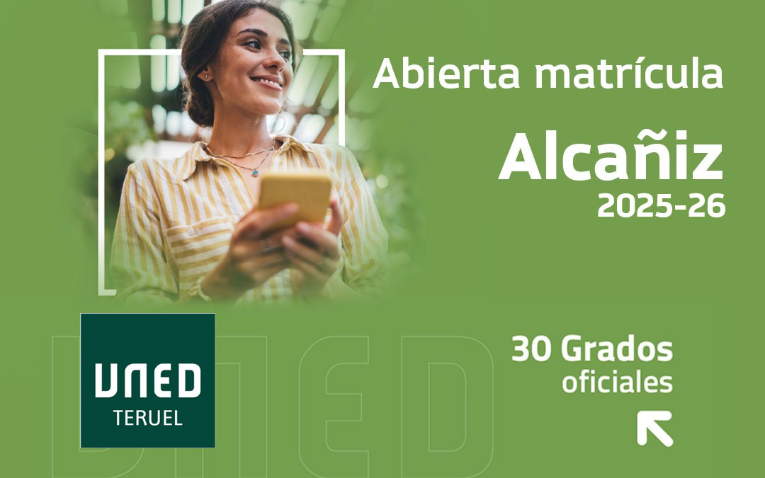 La UNED abre el periodo de matrícula para el aula de Alcañiz./ UNED