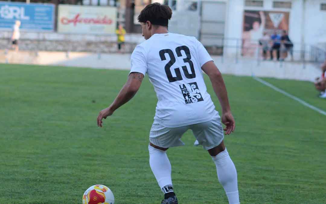 Uno de los jugadores del Andorra C.F. durante uno de sus encuentros de pretemporada./ Andorra C.F.