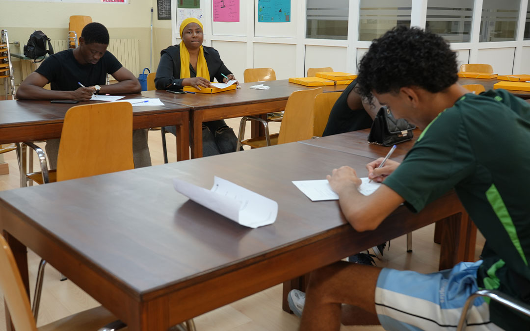 La Fundación Ozanam gestiona dos aulas que combinan orientación práctica y orientación formativa./ INAEM