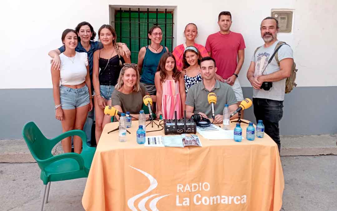 Programa especial de Radio La Comarca desde Urrea de Gaén./ L.C.