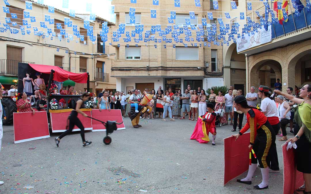 Faena en la plaza de toros de las Ventas de Zafán. / B. Severino
