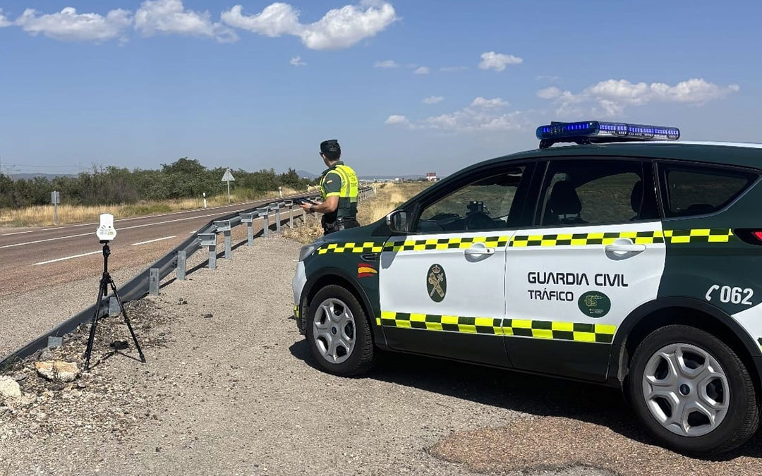 La velocidad excesiva es una de las principales causas de siniestralidad en España. / Guardia Civil Teruel