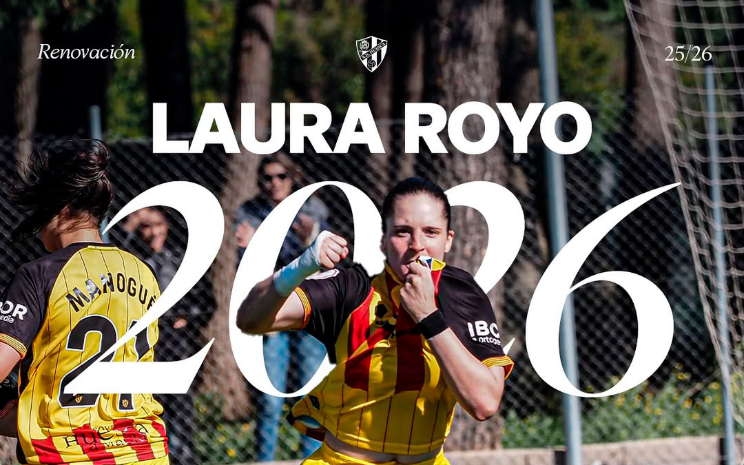 Laura Royo renueva con la S.D. Huesca hasta 2026/sdhuescafem