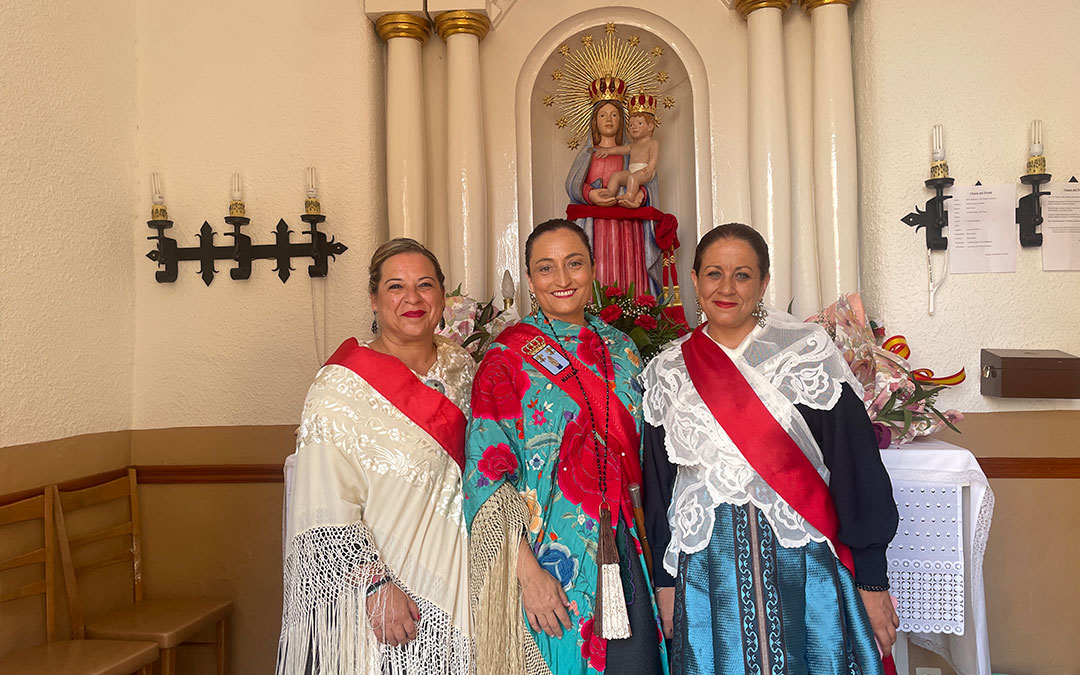 Ofrenda flores Maella 2025./S.F.