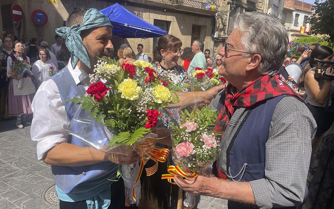 Ofrenda flores Maella 2025./S.F.