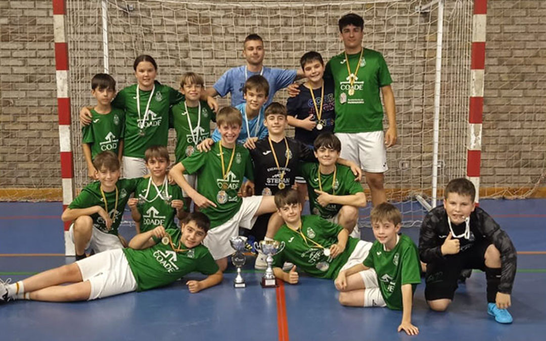 Equipo de fútbol sala infantil temporada 2024. / Instagram c.f.valdealgorfa
