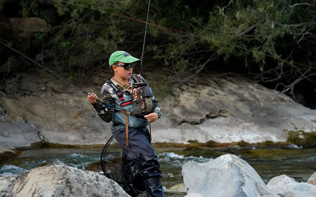 Mateo Broc XXVIII Campeonato de España de Pesca a Mosca Juventud. / Fernando Broc