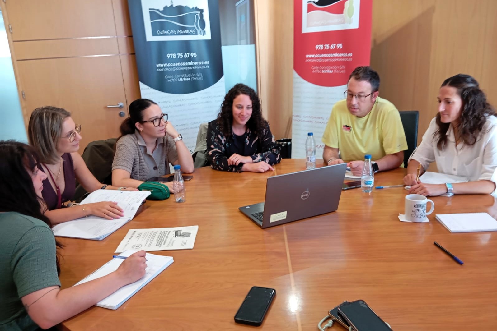 AFAMMER y el Balneario de Segura impulsan en Cuencas Mineras el proyecto Conectad@s. / AFAMMER