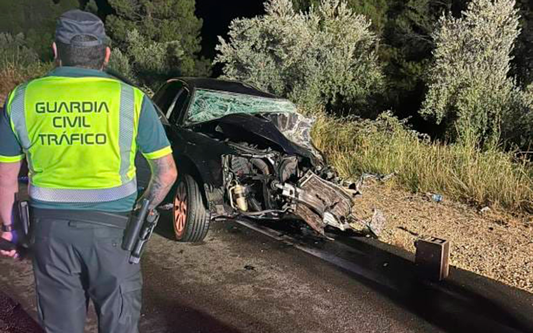 El accidente se ha saldado con dos víctimas mortales. / Guardia Civil