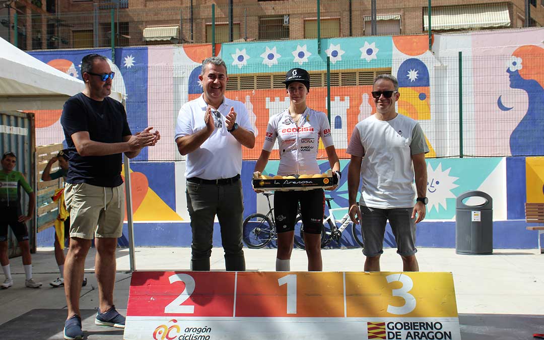 I ‘Critérium’ de ciclismo Ciudad de Alcañiz, Copa de Aragón. / B. Severino