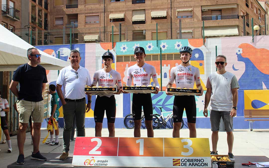 I ‘Critérium’ de ciclismo Ciudad de Alcañiz, Copa de Aragón. / B. Severino