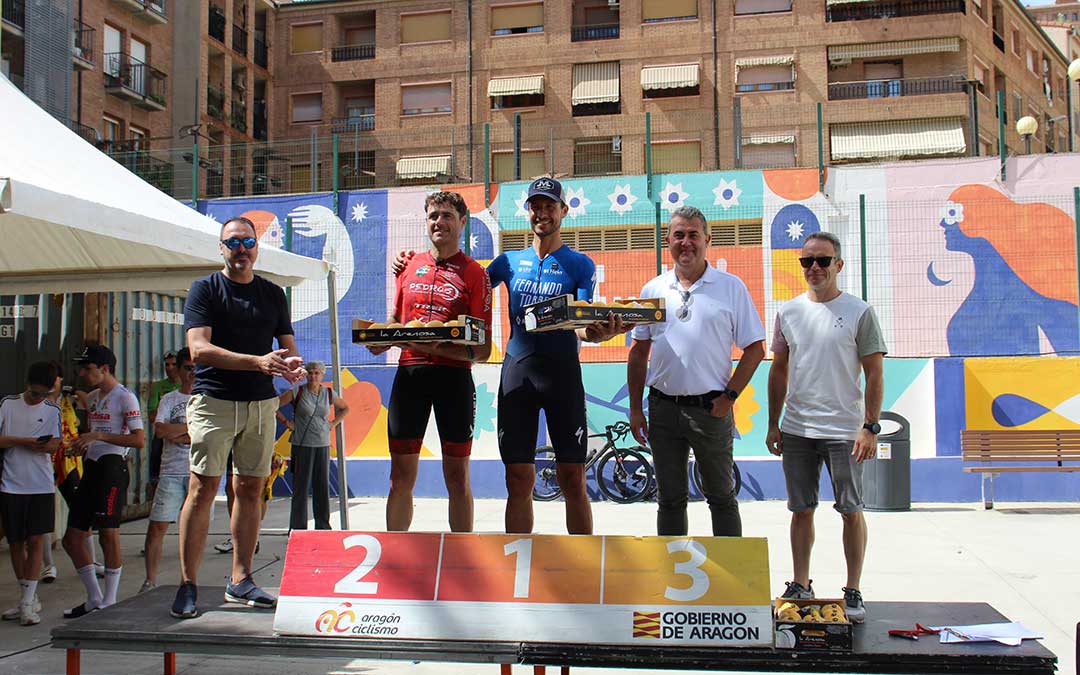I ‘Critérium’ de ciclismo Ciudad de Alcañiz, Copa de Aragón. / B. Severino