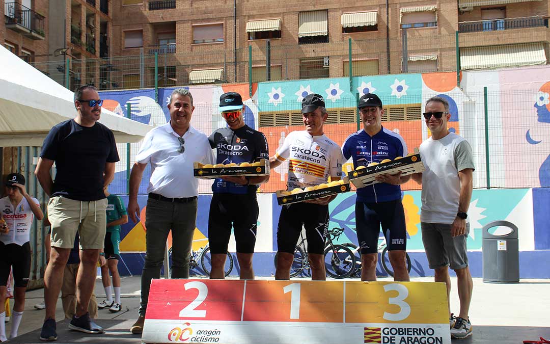 I ‘Critérium’ de ciclismo Ciudad de Alcañiz, Copa de Aragón. / B. Severino