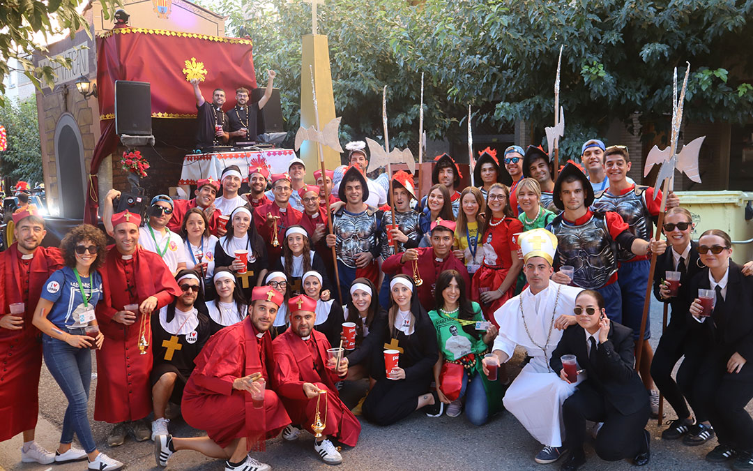 Primer puesto para la peña Sofocón. / A.Z