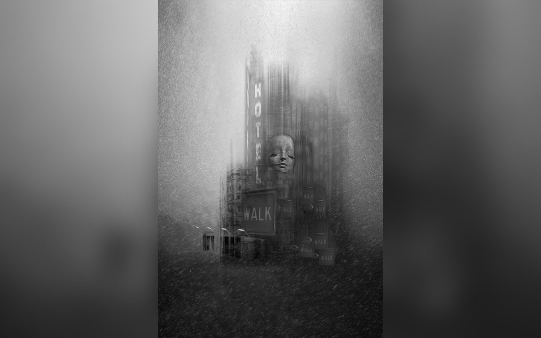 Primer premio del Certamen Internacional de Fotografía Villa de Andorra titulado 'Imaginario I' de Pilar García Merino. / CELAN