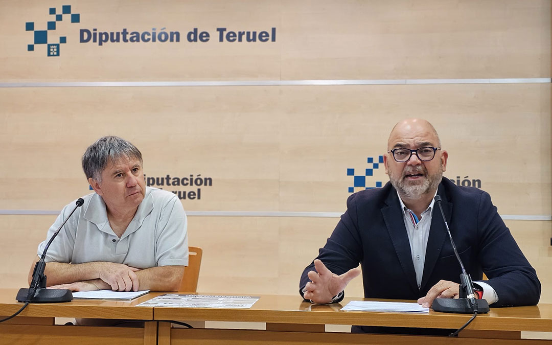 Javier Ciprés y Antonio Santa Isabel durante la rueda de prensa. / DPT