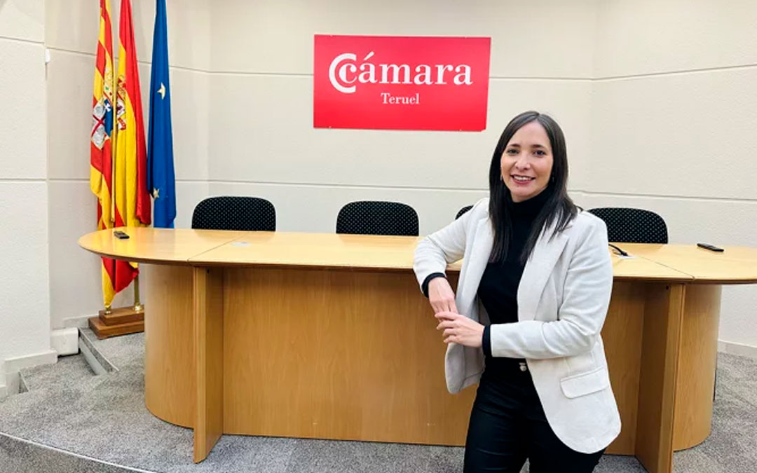 Nuria Ros, nueva secretaria general de la Cámara de Comercio de Teruel./ CÁMARA