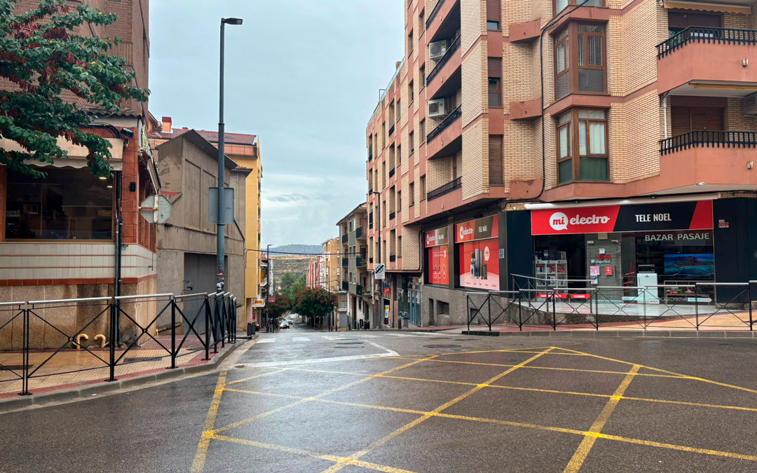 Punto en el que se acometerán las obras de Aquara./ M.M.R.