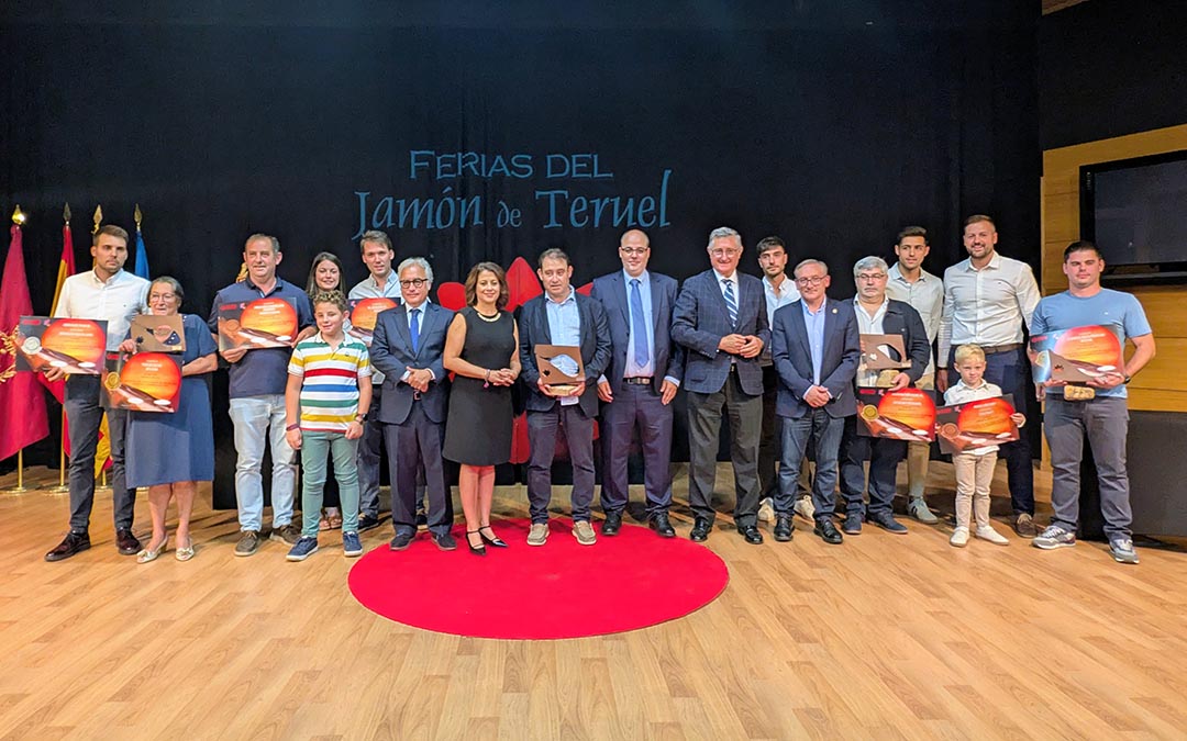 Ganadores Mejor Jamón de Teruel 2025./Consejo Regulador Jamón Teruel