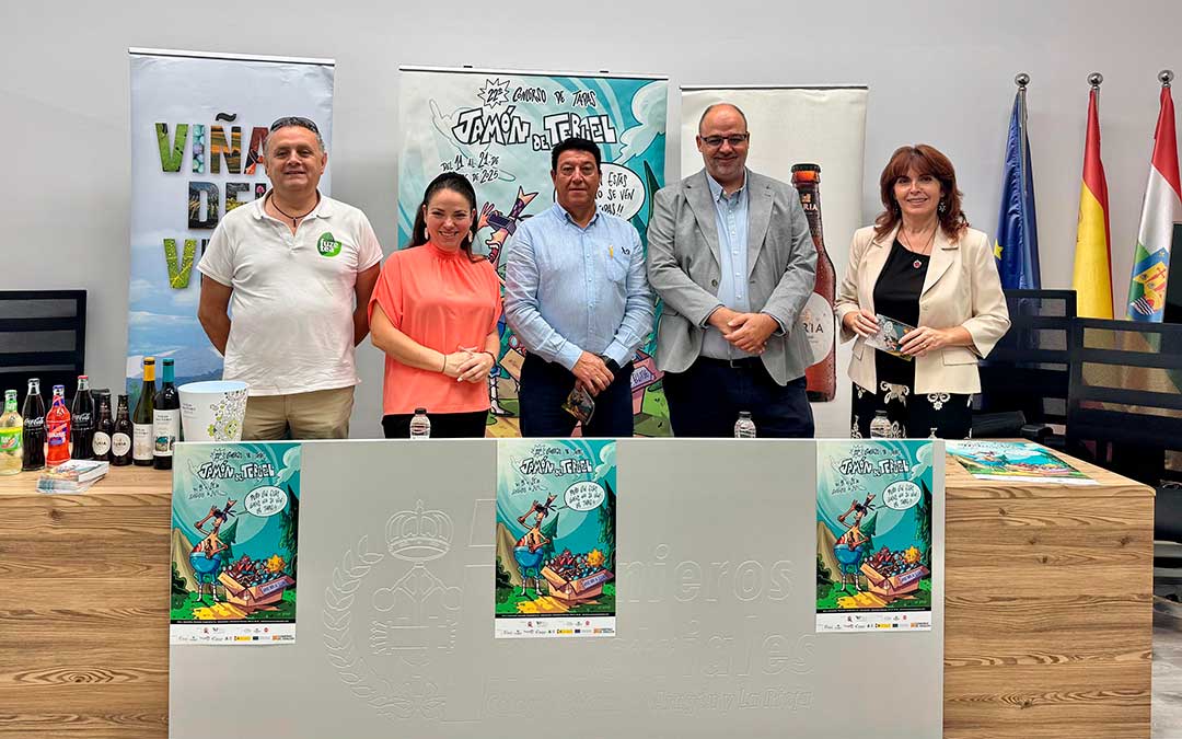 Presentación del Concurso Provincial de Tapas Jamón de Teruel./ T.E.T.
