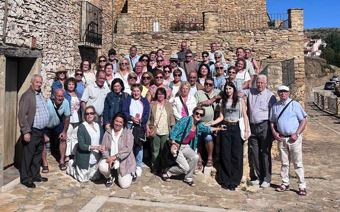 Grupo llegado de Andalucía que visitó La Iglesuela este mes de septiembre / Oficina de Turismo de La Iglesuela