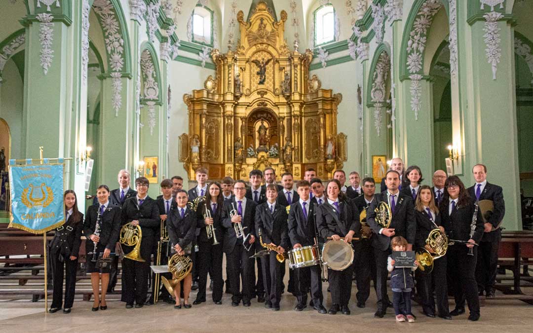 Banda de Música de la Asociación Musical “Gaspar Sanz” de Calanda./ L.C.