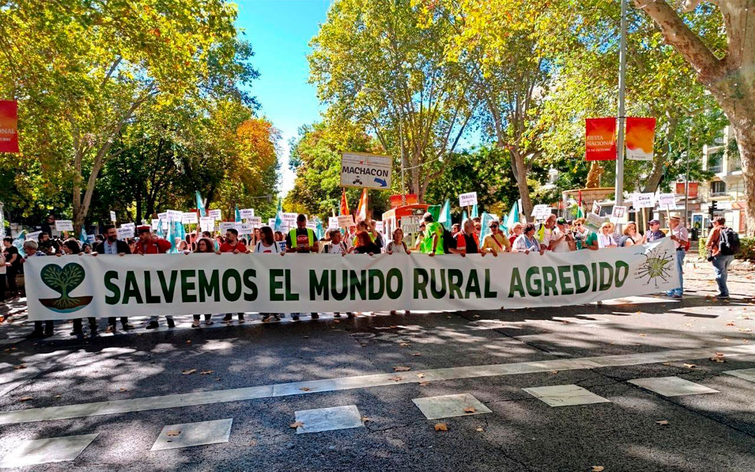 Salvemos el mundo rural agredido./ L.C.