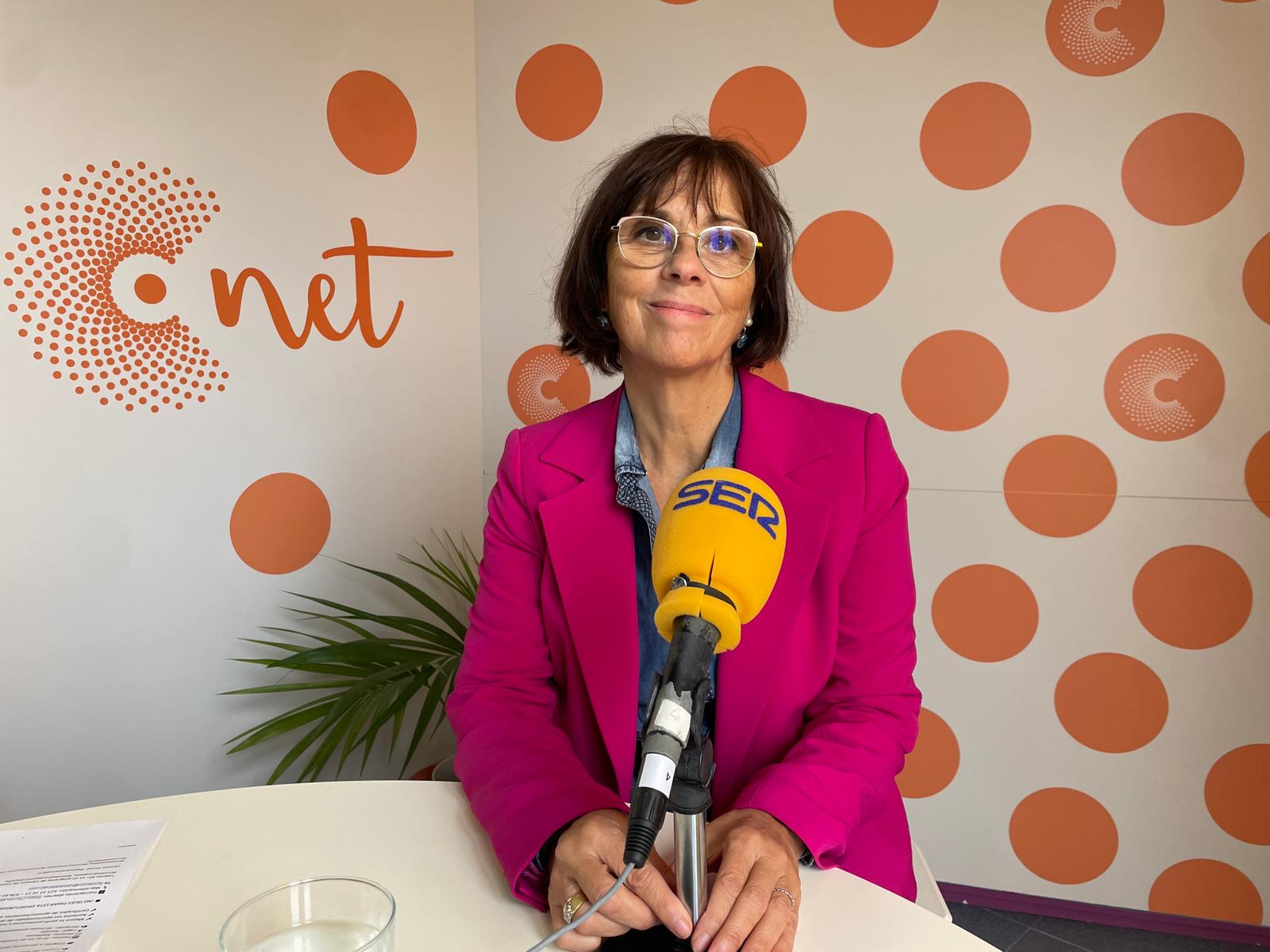 Guadalupe Martínez, delegada de la Cámara de Comercio del Bajo Aragón./ S.F.