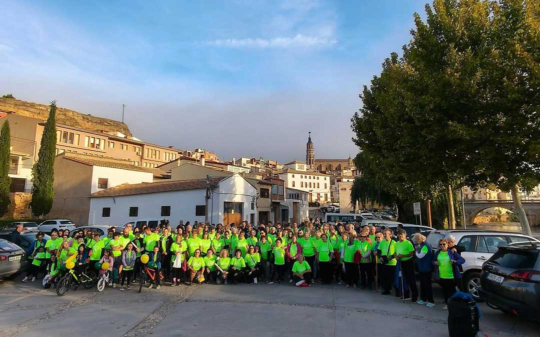 Marcha por el Día Mundial del Cáncer de Mama en Albalate. / Ayto.