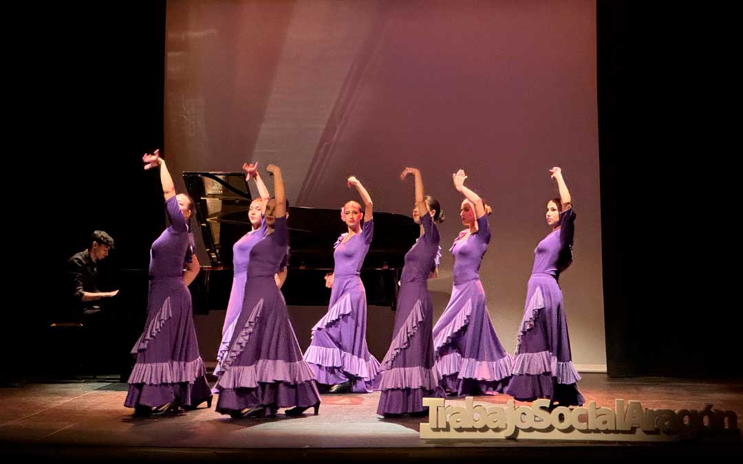 Actuación de la Escuela Municipal de Música y Danza de Alcañiz./ L.A.