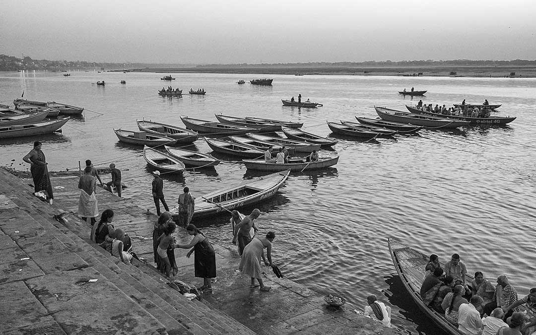 Estampa cotidiana en La India. / Rafa Galve
