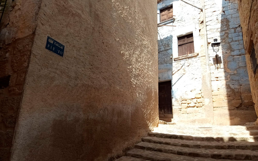 La calle Pio XII es una de las que se plantea para el cambio de nombre./ M.J.S.