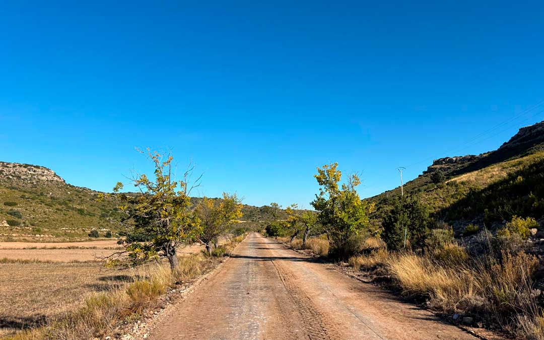 Fragmento de la Vía Verde de Cuencas Mineras en la que se actuará./ Comarca Cuencas Mineras.