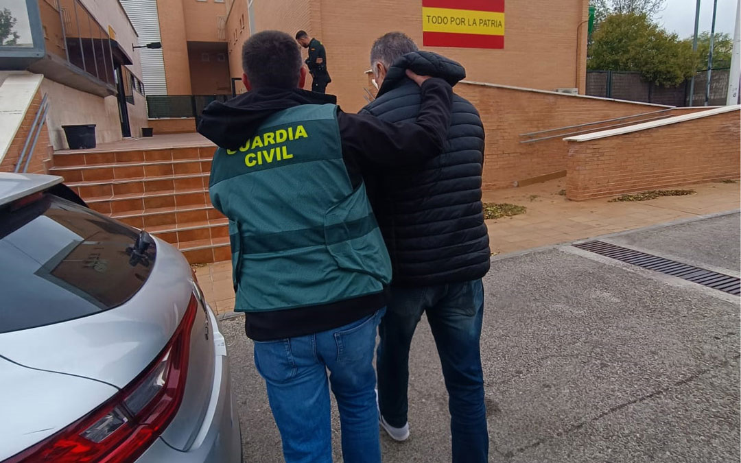Momento de la detención que se produjo en Madrid./ G.C.