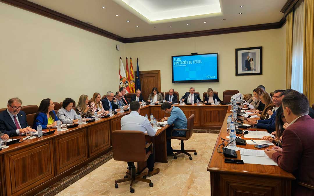 Pleno de la Diputación de Teruel de este miércoles / DPT