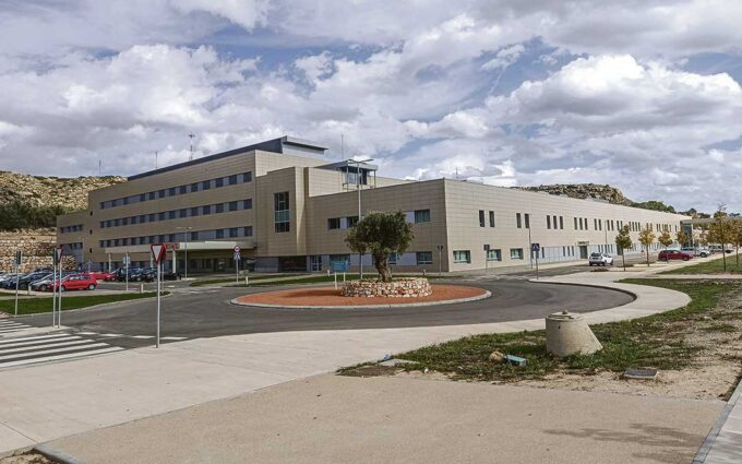 El nuevo Hospital de Alcañiz terminará su traslado sin poder abrir la cafetería