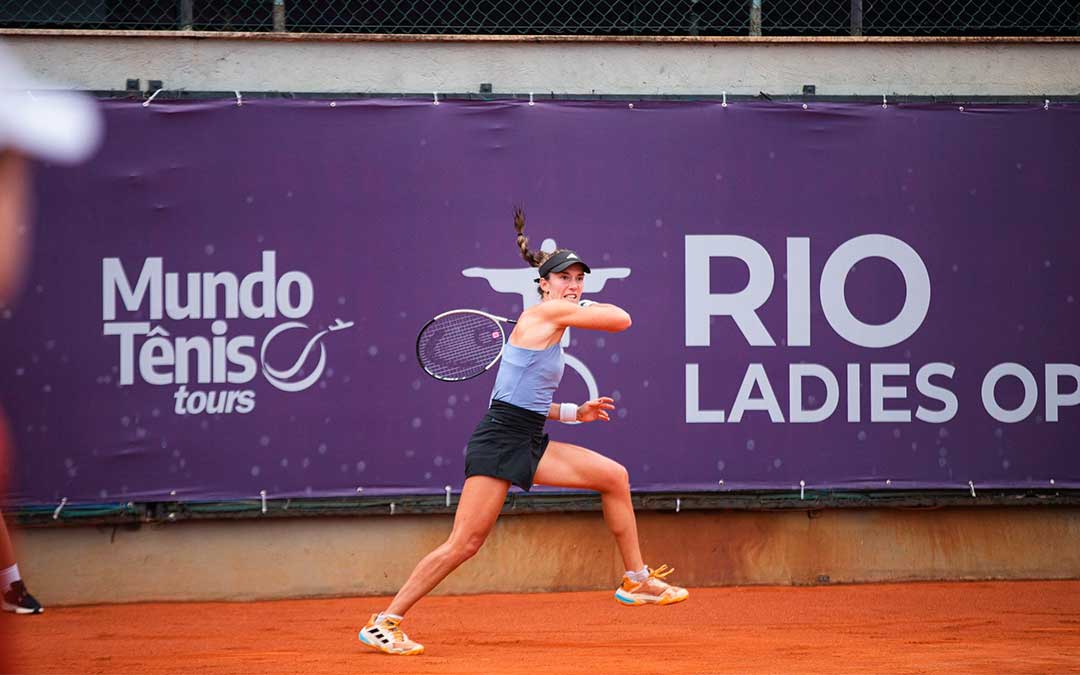 Irene Burillo durante la competición./ @rioladiesopen