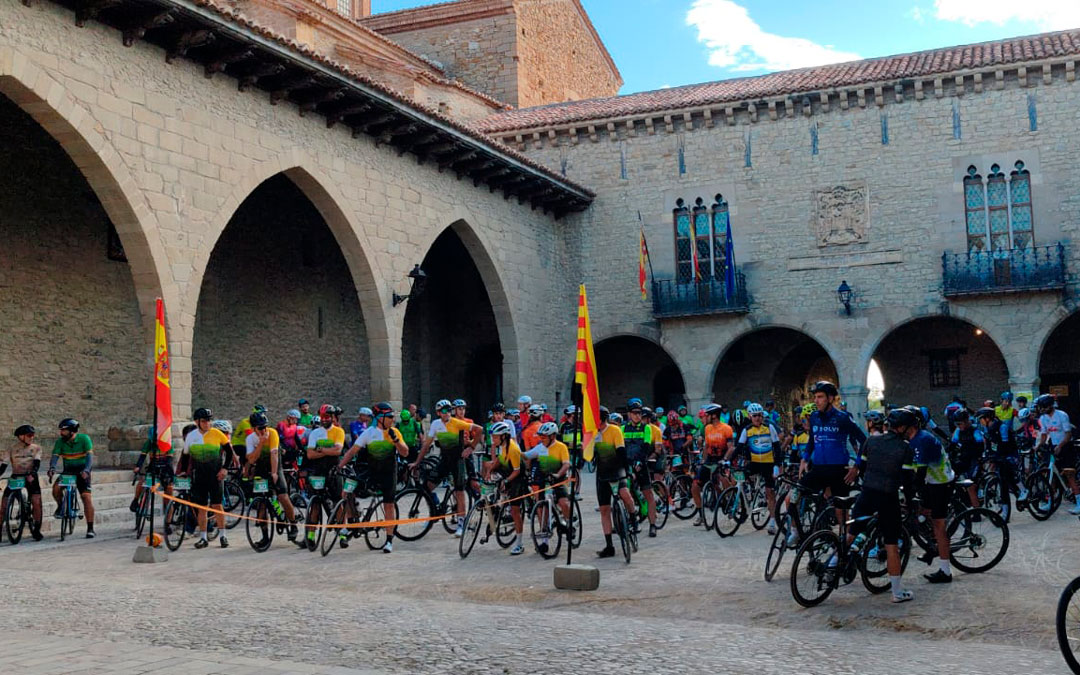Salida de la prueba desde Cantavieja./ CO MAESTRAZGO