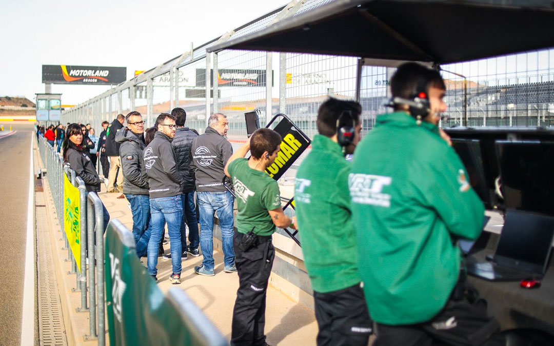 Tensión en las carreras del Trofeo de Velocidad 2025. / Motorland Aragón