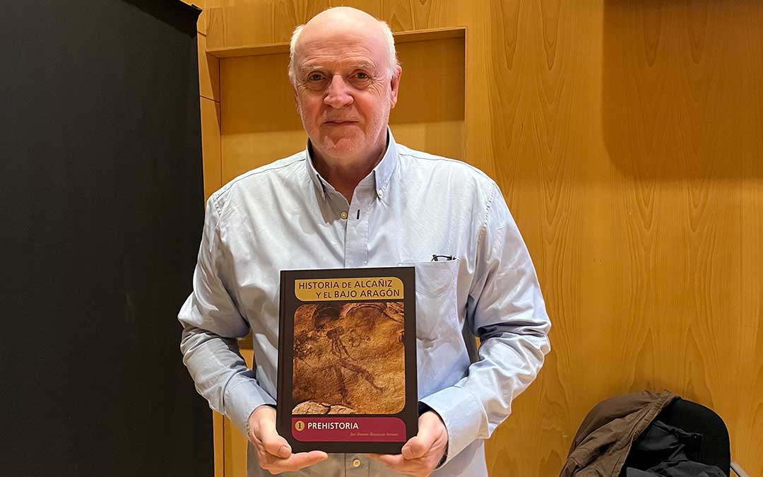 José Antonio Benavente Serrano, presidente del Taller de Arqueología de Alcañiz y arqueólogo autor de la publicación./ C.O.