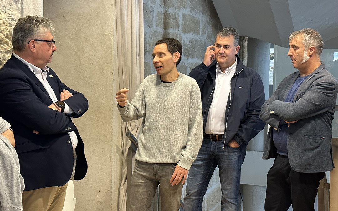 Toñín Lizana en la inauguración del Nuevo Espacio Expositivo. / Mario Jiménez