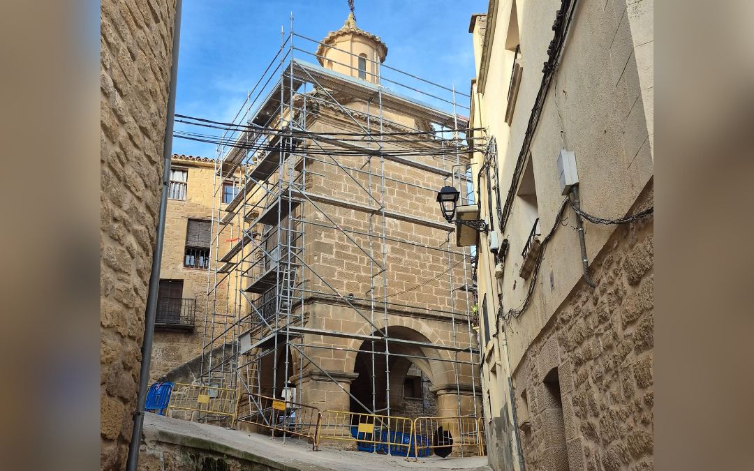 Aspecto actual de las obras./ L.C.