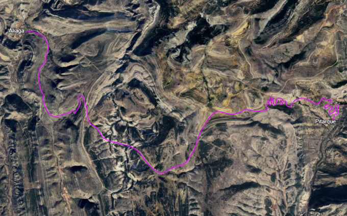 La carretera TE-42 entre Aliaga y Pitarque estará cerrada 18 días por obras de refuerzo de firme