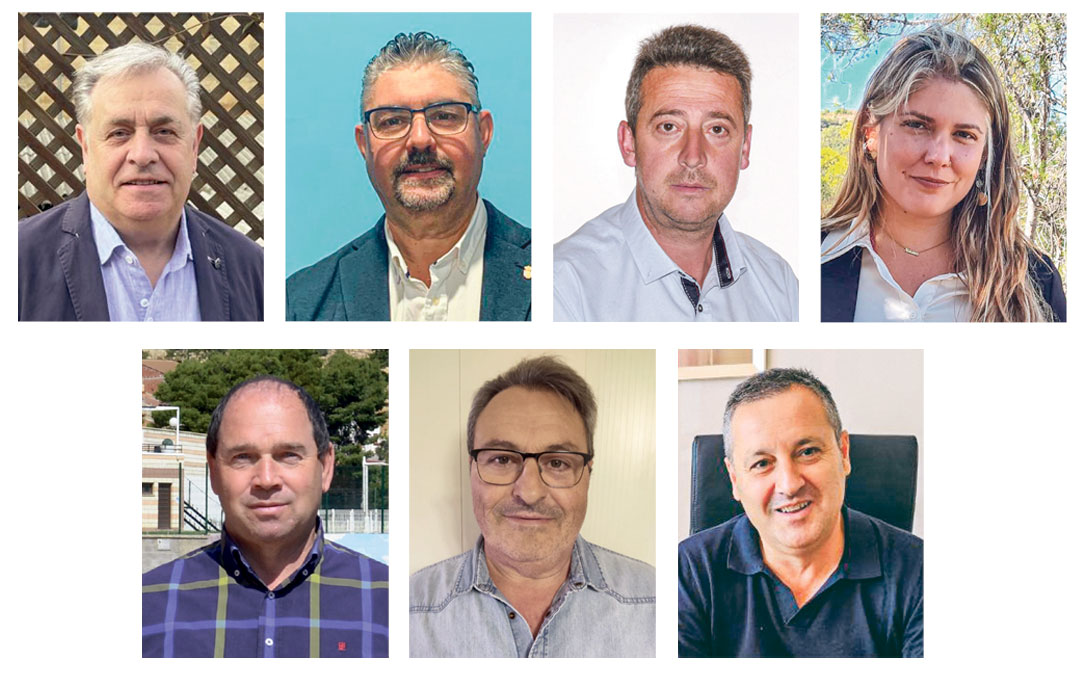 Presidentes comarcales del Bajo Aragón Histórico y Cuencas Mineras / La COMARCA