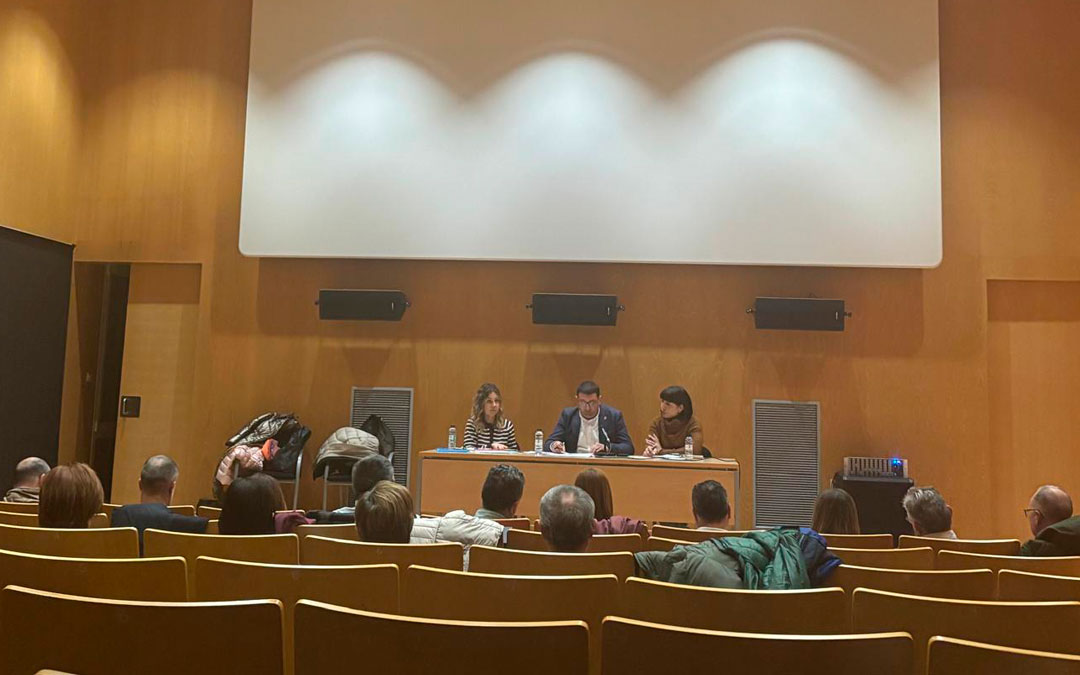 Momento del Consejo de Gobierno de Alcañiz./ M.M.R