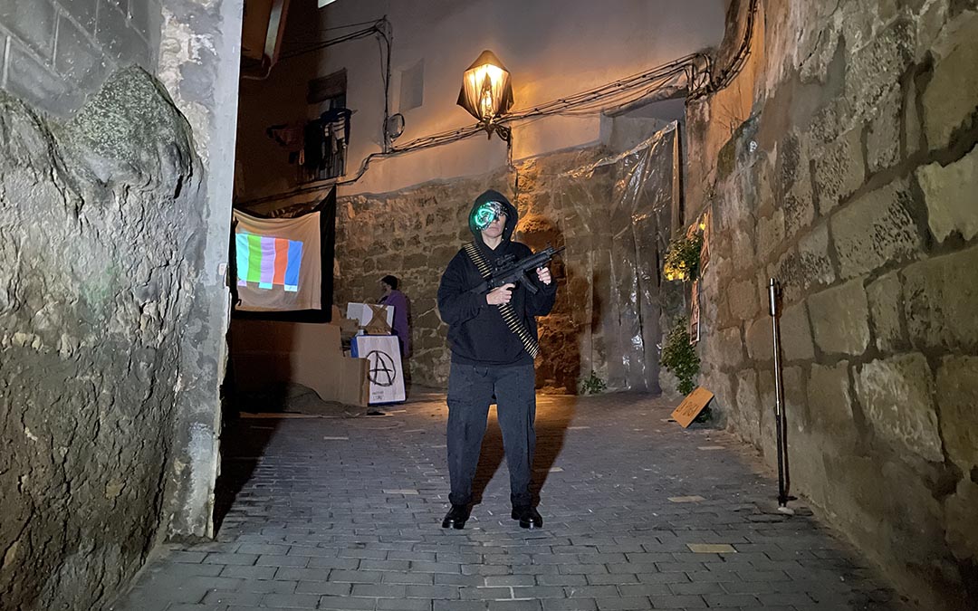 Escena de La Fantasmada 2025 Caspe./ S.F.